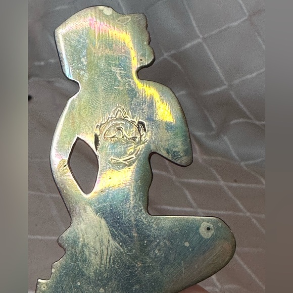 Vintage Brass Bell - Hindu or Asian Hanuman Monkey God - Picture 7 of 8